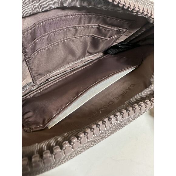 Dagne Dover Mara Neoprene Phone Sling Bag Dune Mauve Dust Bag Crossbody Shoulder - Picture 7 of 9